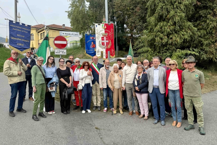 Lanzo intitola una via a Erasmo Pieri e un viale a Natale Rolando e Mario Foieri per ricordare la lotta di Liberazione