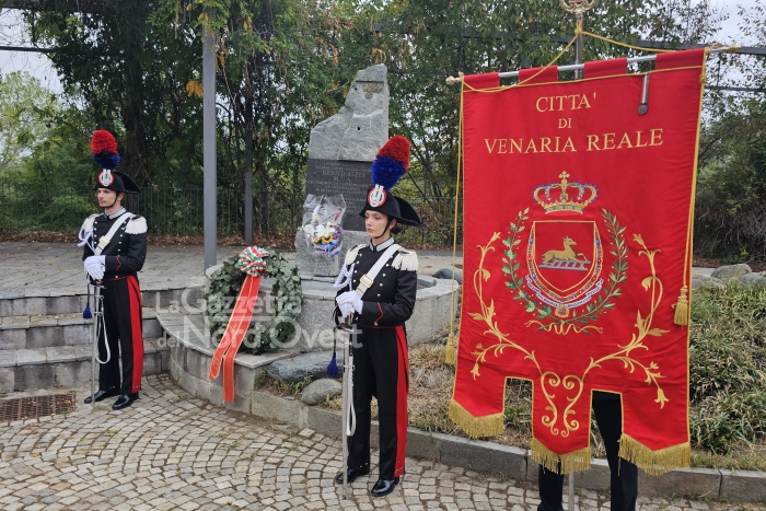 Venaria Reale ricorda Benito Atzei, Vice Brigadiere dei Carabinieri ucciso dalle Brigate Rosse nel 1982