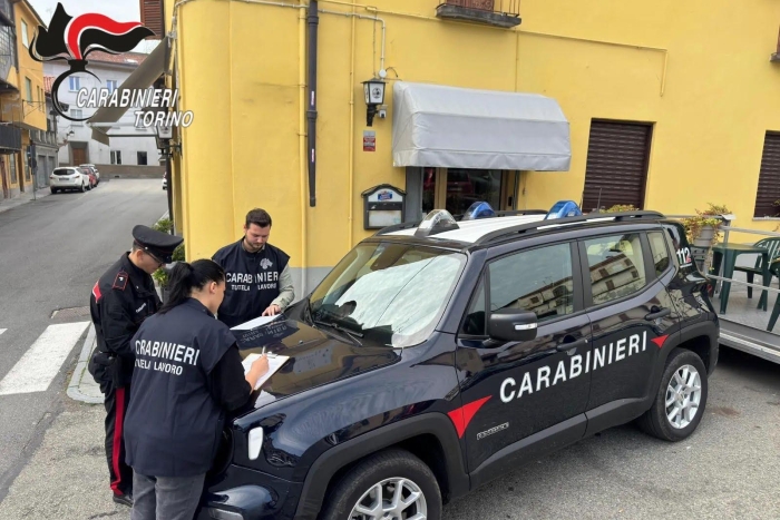 Cuorgnè, Vestignè e Pavone Canavese, controlli dei carabinieri: quattro denunce e due bar sospesi