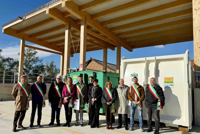 Ciriè, inaugurato il nuovo centro di raccolta nell’ex Ipca: investimento oltre 1,3 milioni