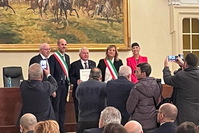 Il riconoscimento anche a due cittadini venariesi: cerimonia di consegna delle onorificenze dell'Ordine al Merito della Repubblica Italiana a Torino