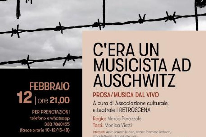 Druento - C'era un musicista ad Auschwitz al Salone Don Cocchi